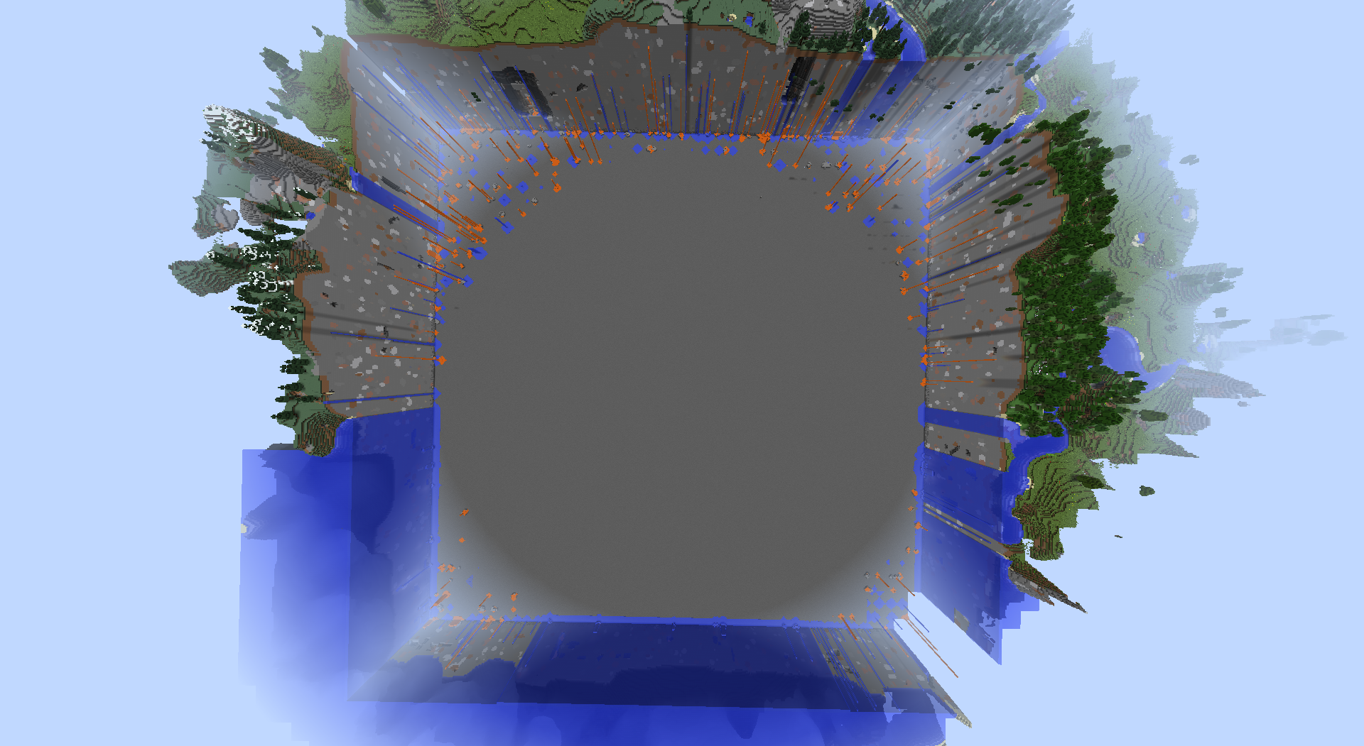 Duotrigintuple Compressed TNT Crater