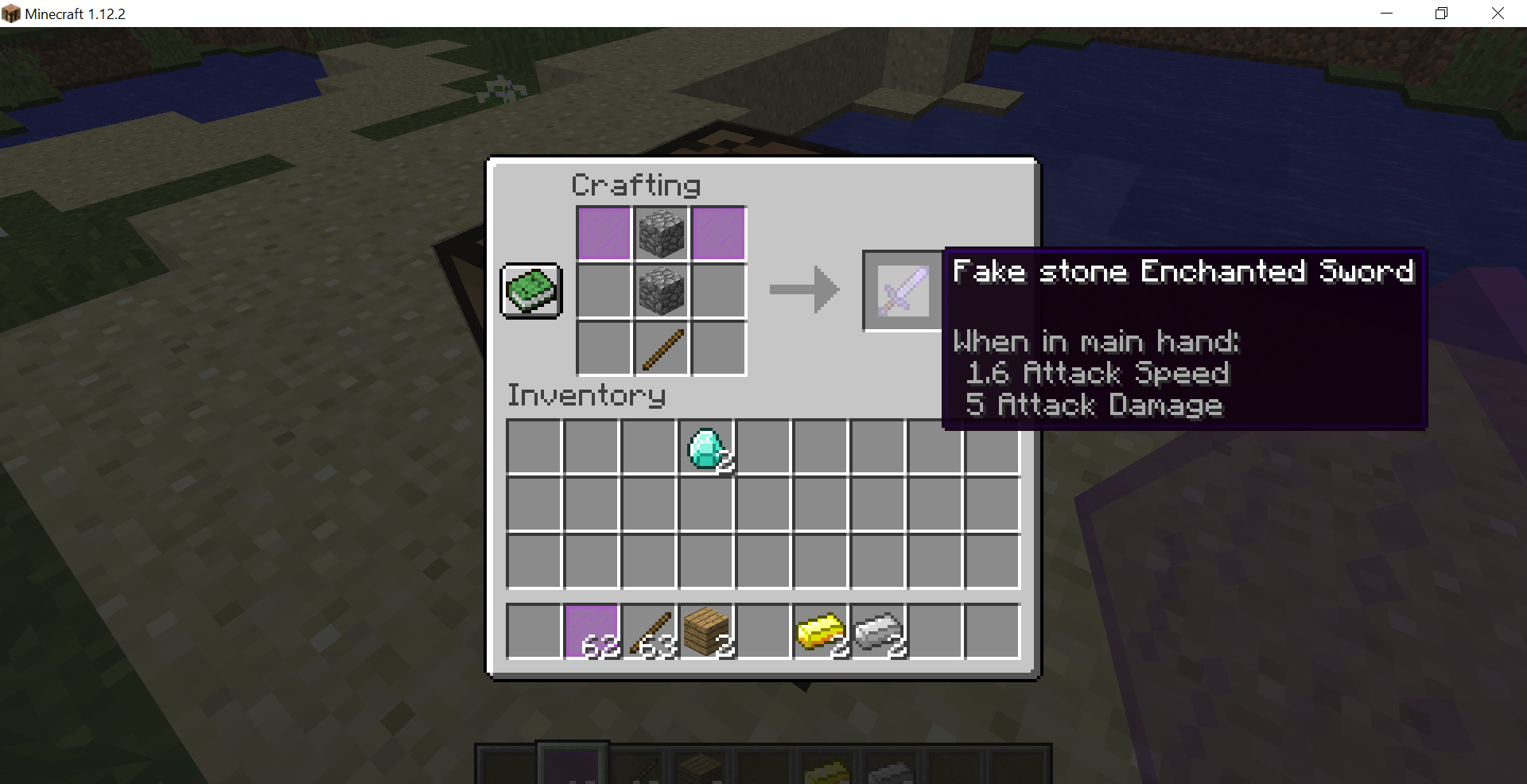 Crafting (Any stained Glass pane)