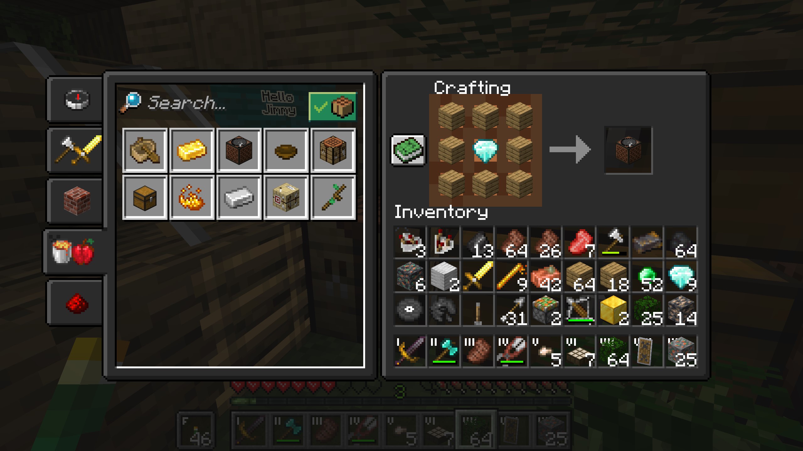 Dark Inventory and UI