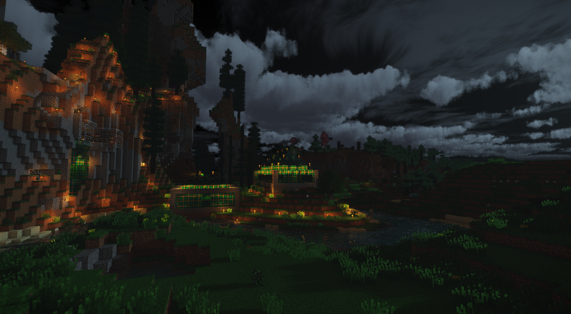 Thumbnail A nightly outside panorama of the very same testing ground