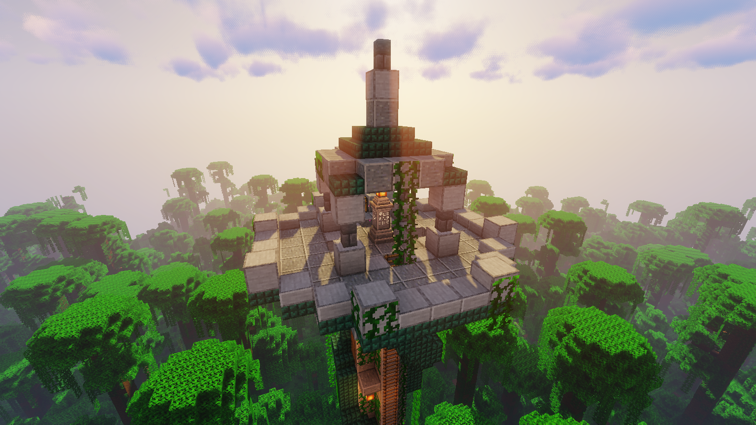 Jungle Tower with Waystone