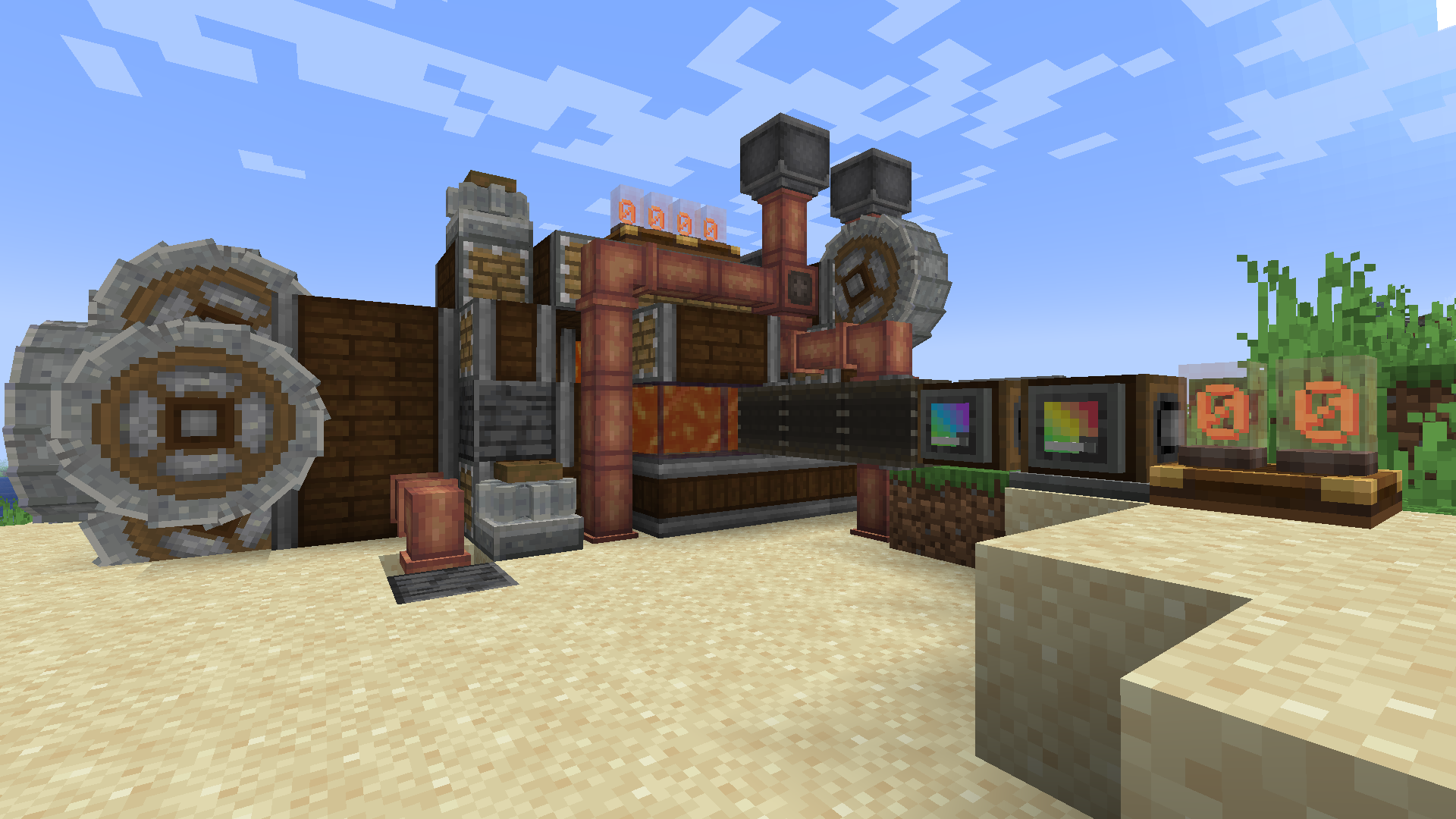 A steam engine i built