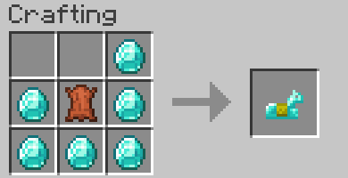 Diamond Horse Armour Recipe