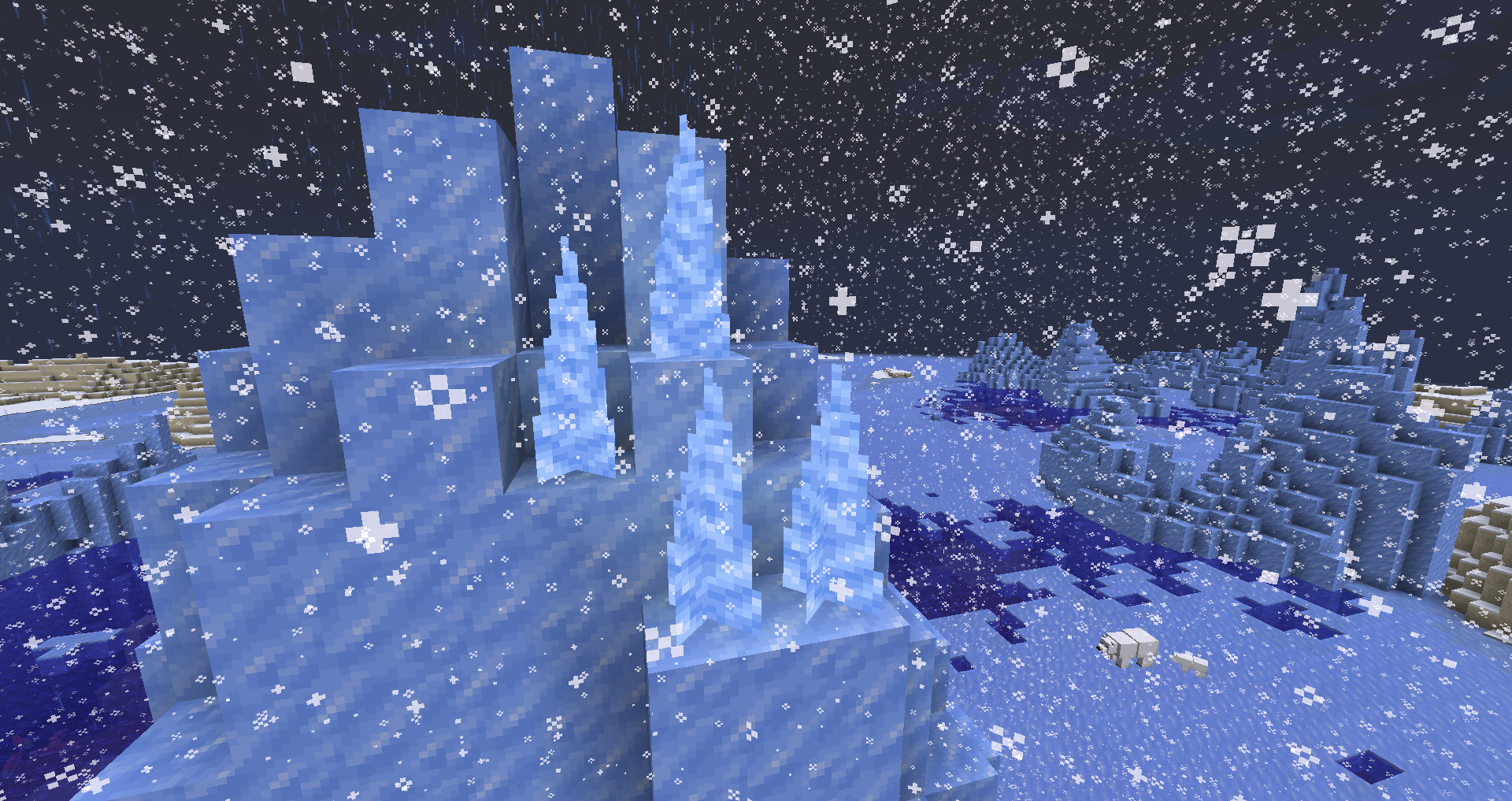 Ice spikes