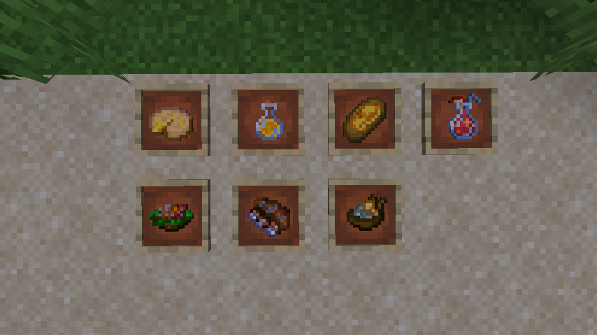 New foods from 1.0.0