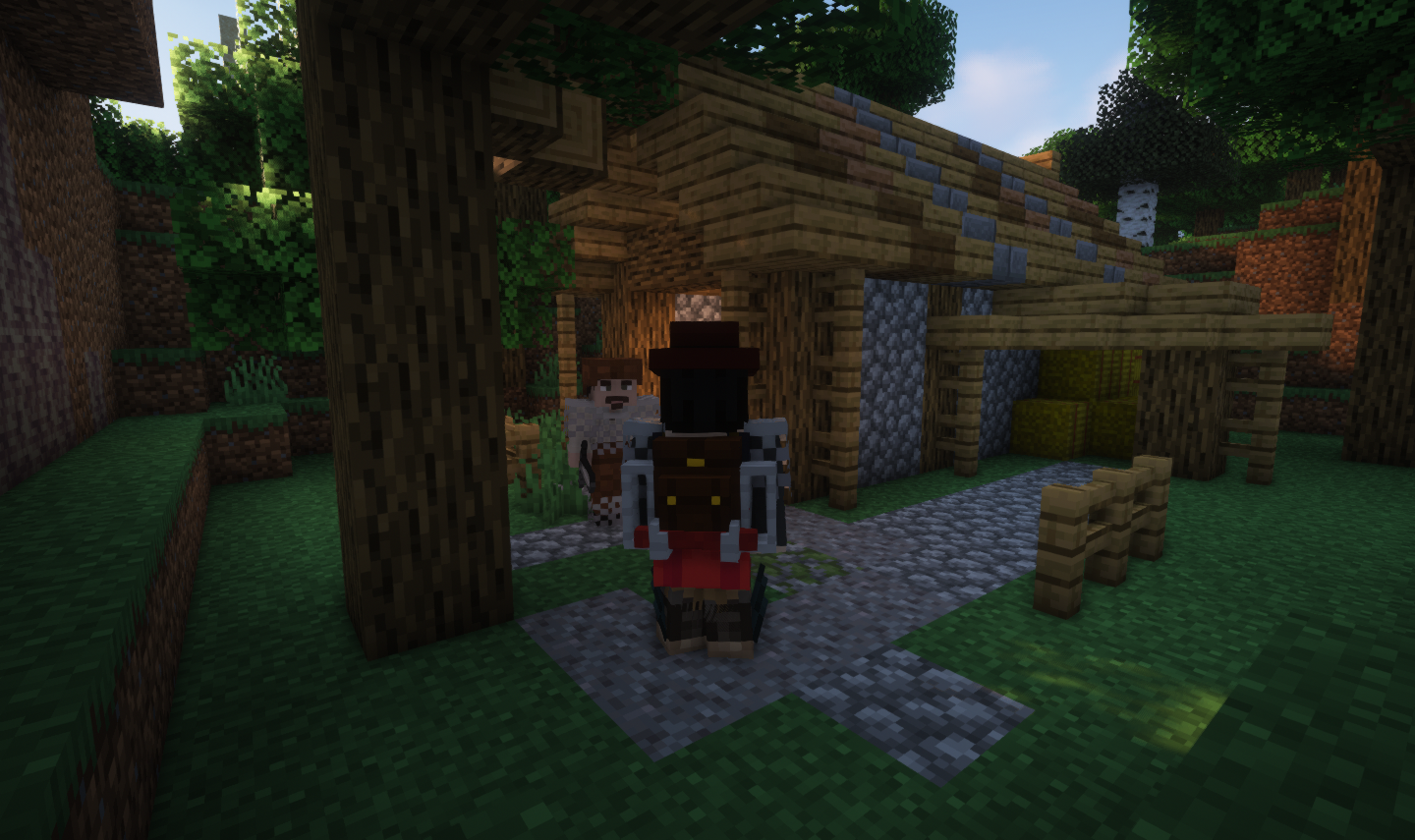 Shader used: Complementary Shaders. Showcasing: Human Companions