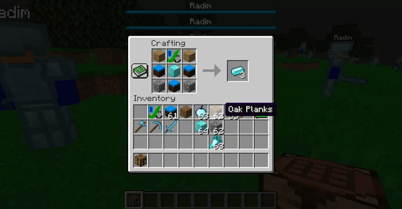 Craft of diamond ingot