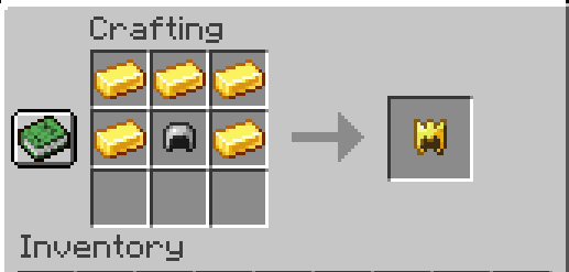 Crown crafting recipe