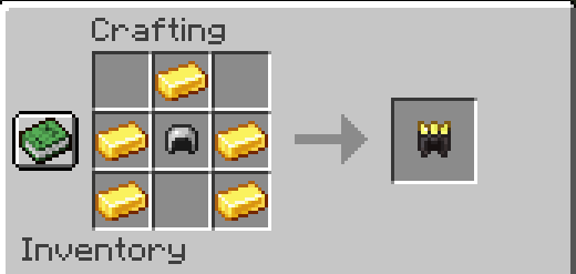 Crown crafting recipe