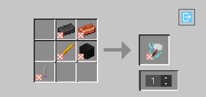 Mjolnir Recipe (Sorry For The Icons It's Just MCreator's Thing To Not Get Copyrighted)