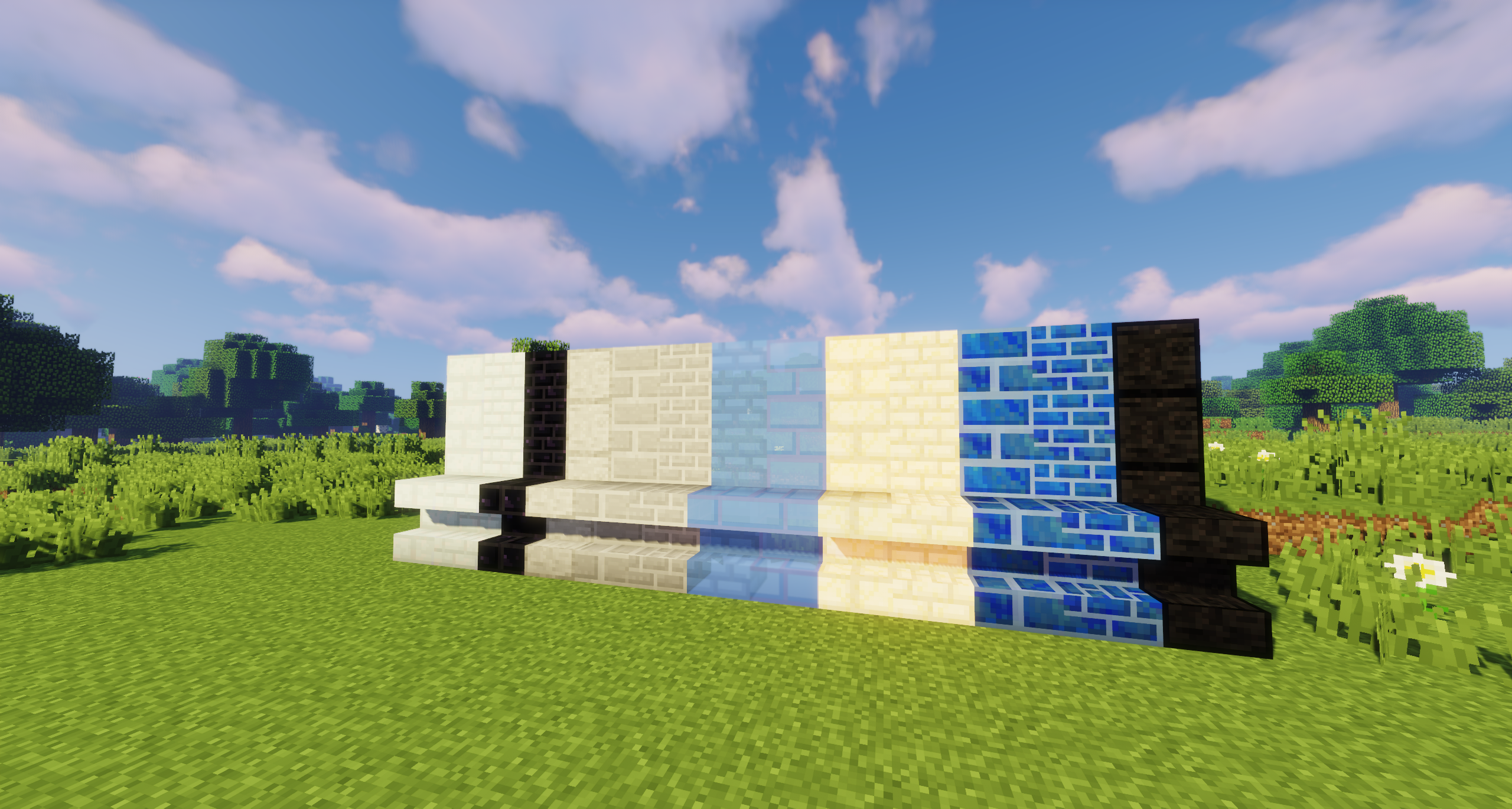 Showcase of some blocks.