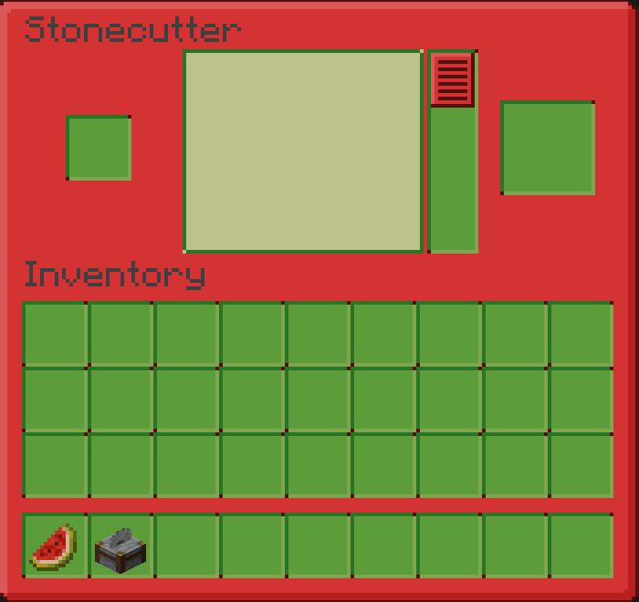 Stonecutter Menu