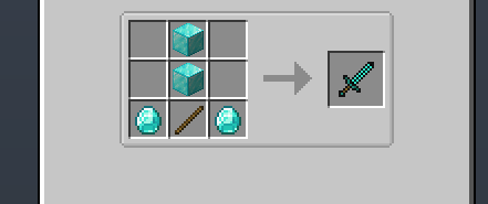 Ancient Diamond Sword Recipe