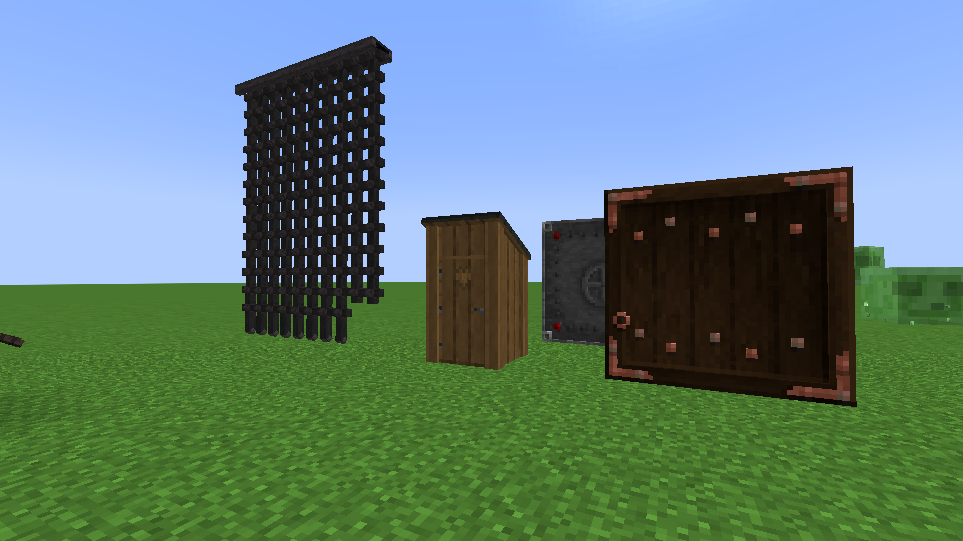 3x3 doors, long doors, short doors