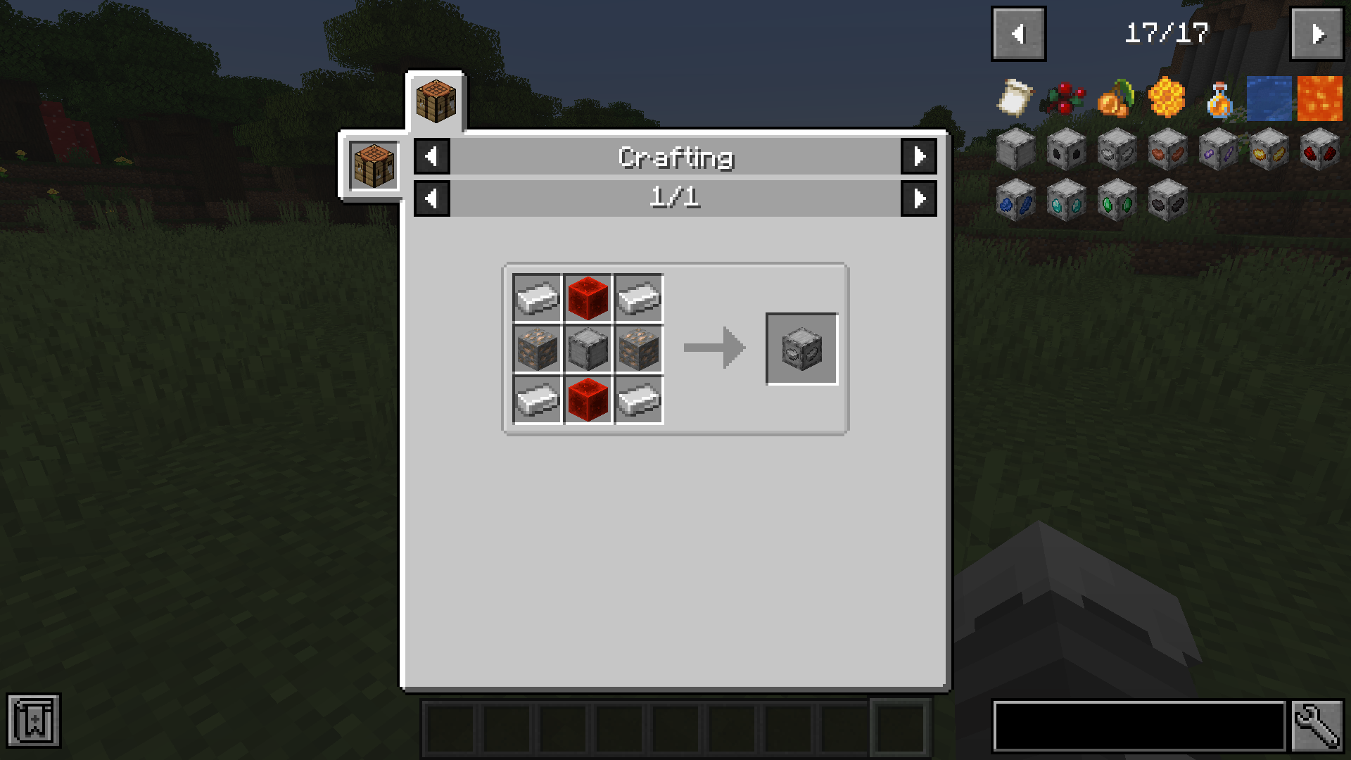 iron generator recipe