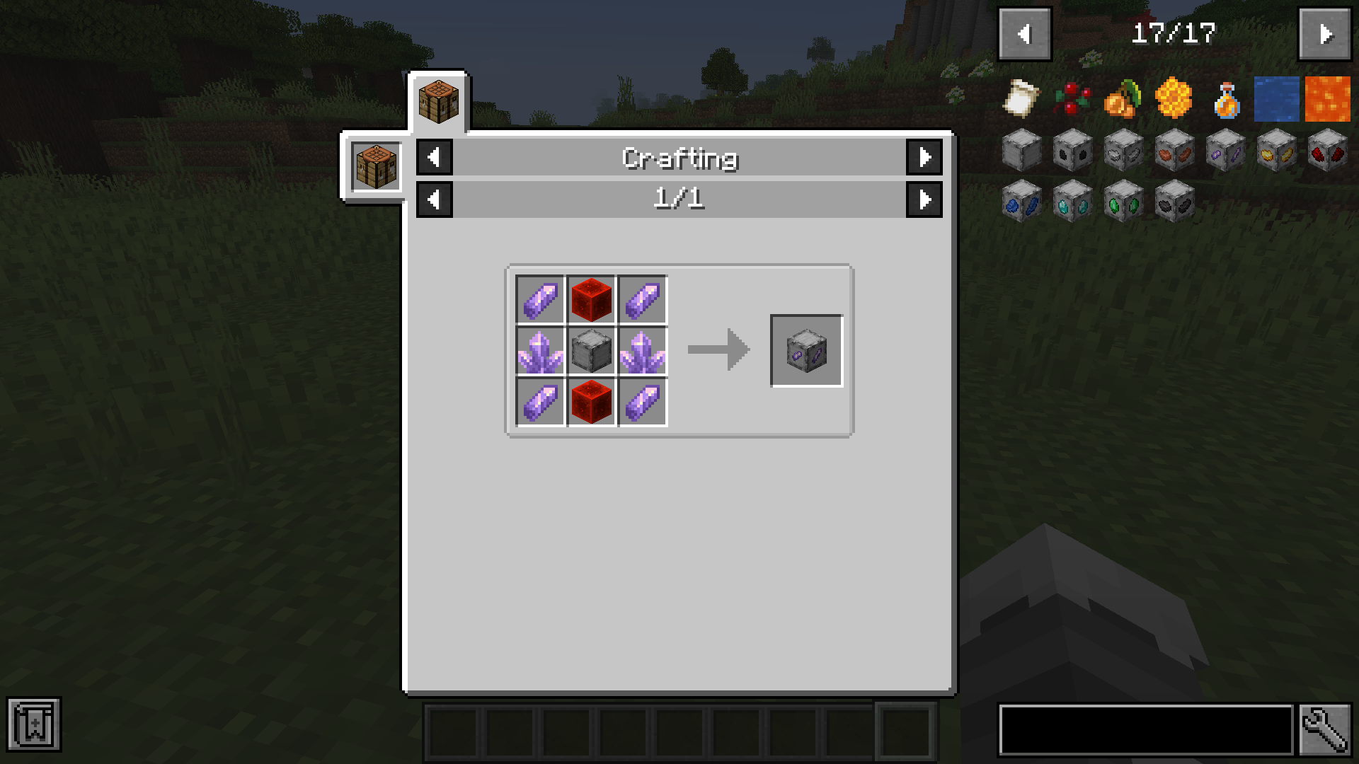 amethyst generator recipe