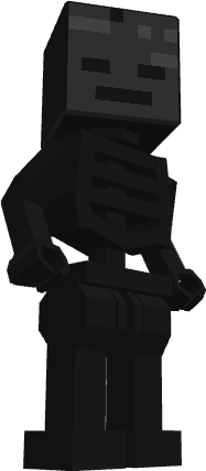 Boneco Minifigure Blocos De Montar Minecraft Skin Black - Mega