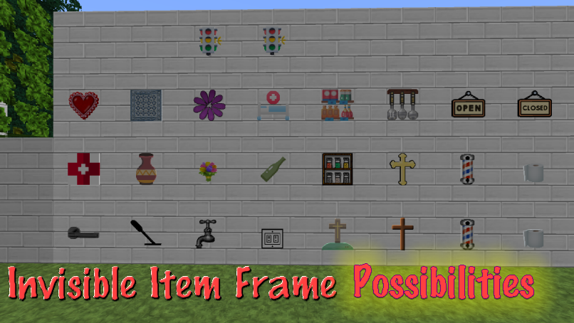 Invisible Item Frame Fun!