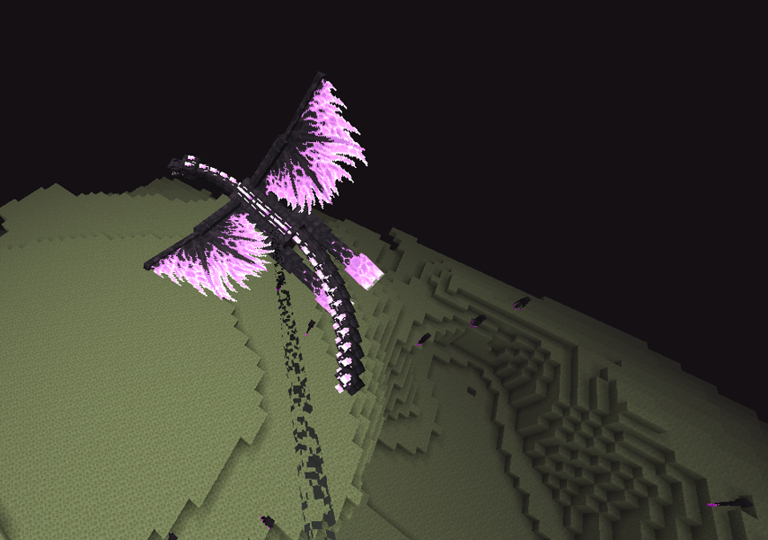 Ender dragon Flying