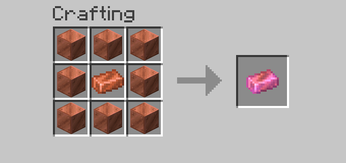 Craft Enchanted Copper Ingot