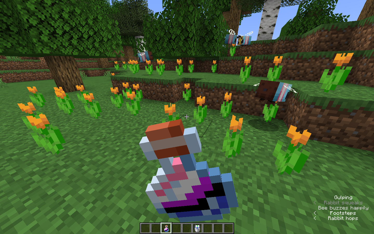 Shows all the textures in a different context