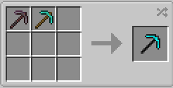 Diamond Netherite Pickaxe Recipe