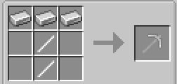 Double Iron Pickaxe Recipe