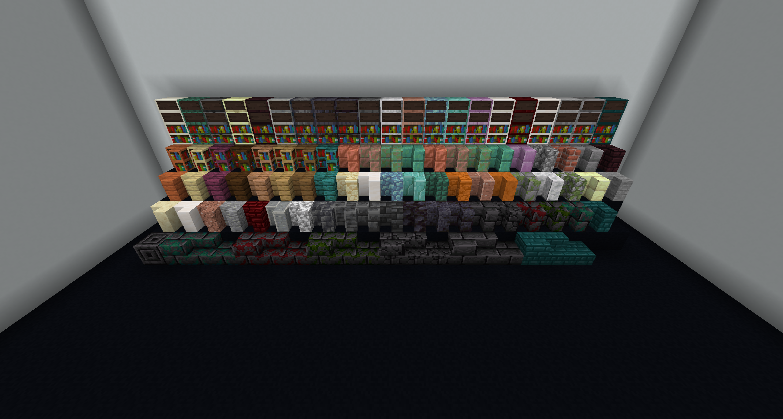 Variant Chiseled Bookshelves [Fabric  Forge] - Minecraft Mods - CurseForge