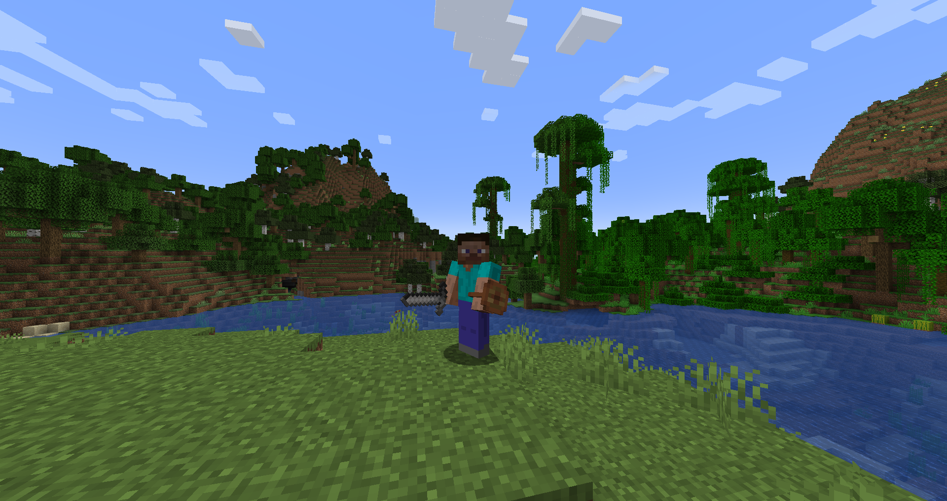 Buckler in hand