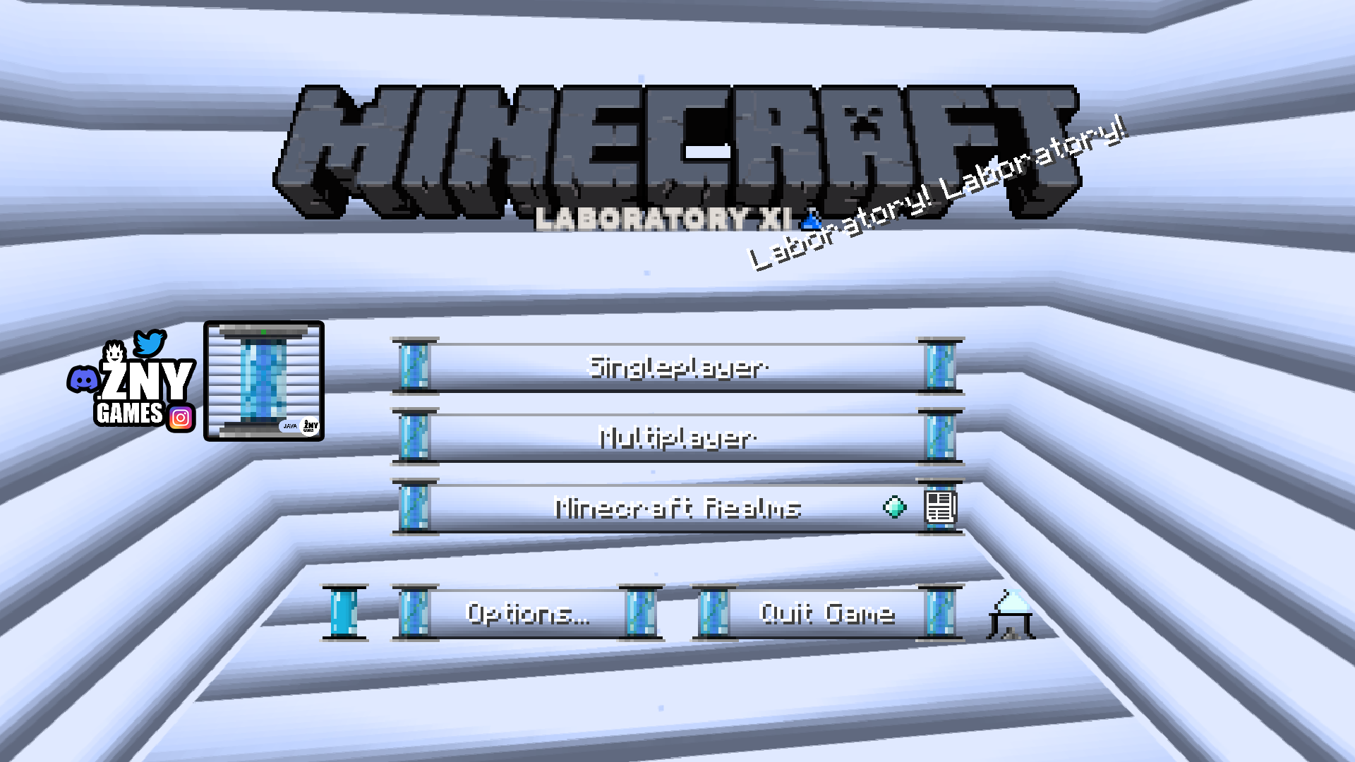 znygames texturepack laboratory XI startscreen