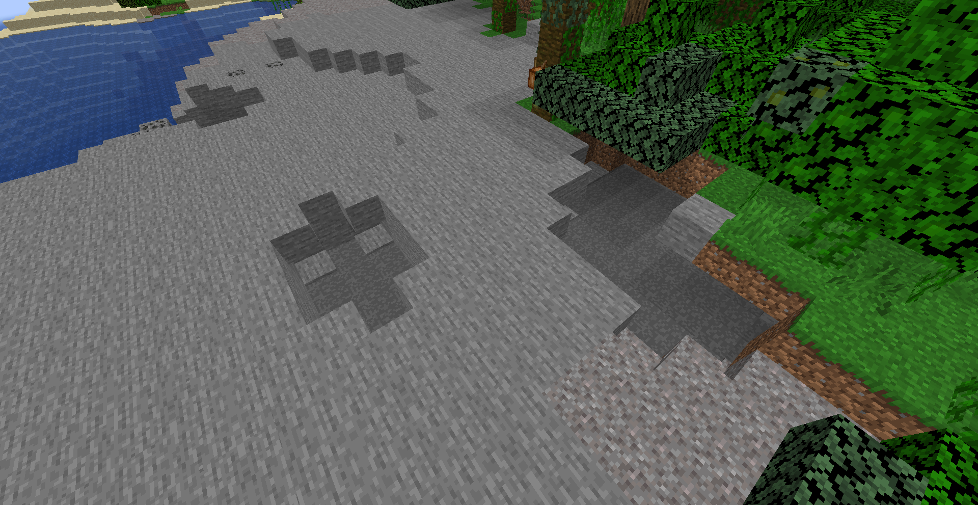 oil pools will generate around the map on the surface or underground
