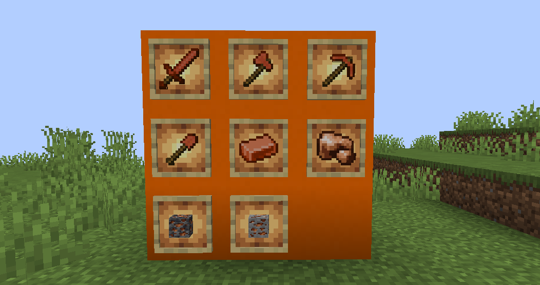 Items that the mod add.