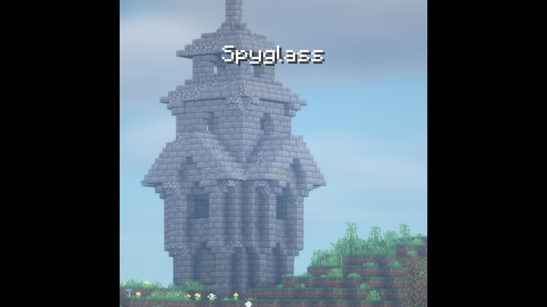 A Dungeon entrance can be spotted easily with a Spyglass far off in the distance!