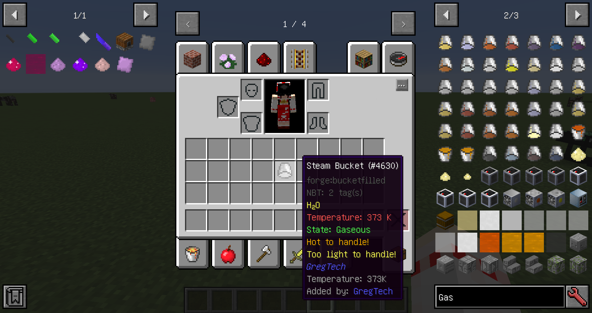 GregTech steam can cause damage.
Not burning.