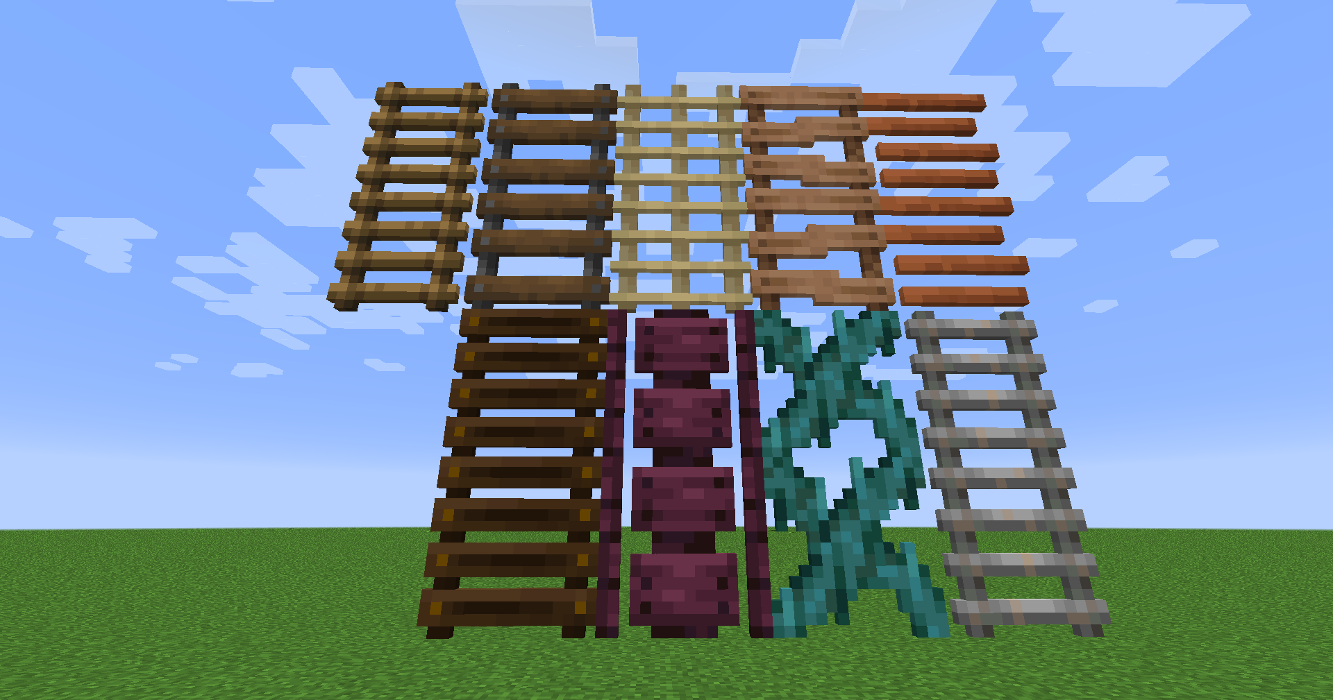 Crucial 2 3D Ladders Screenshots Resource Packs Minecraft