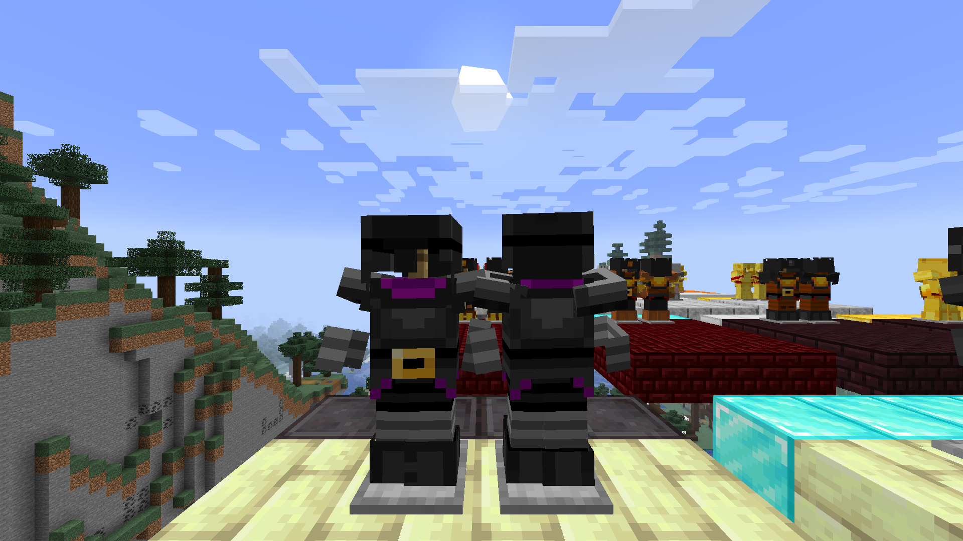 "Ender" Netherite Armor