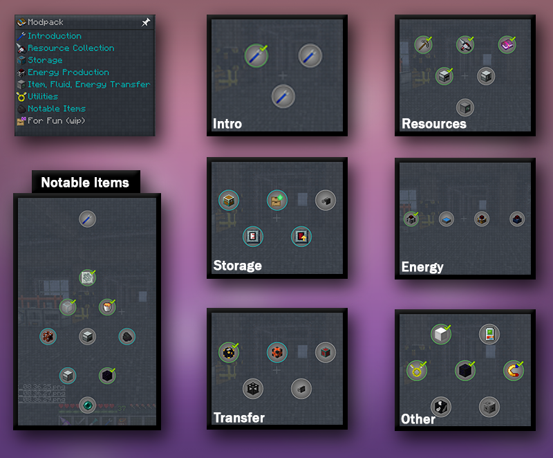 The Pack is linear, but the quest book is not. The quest book serves as a notebook just to guide you along the progression loosely.