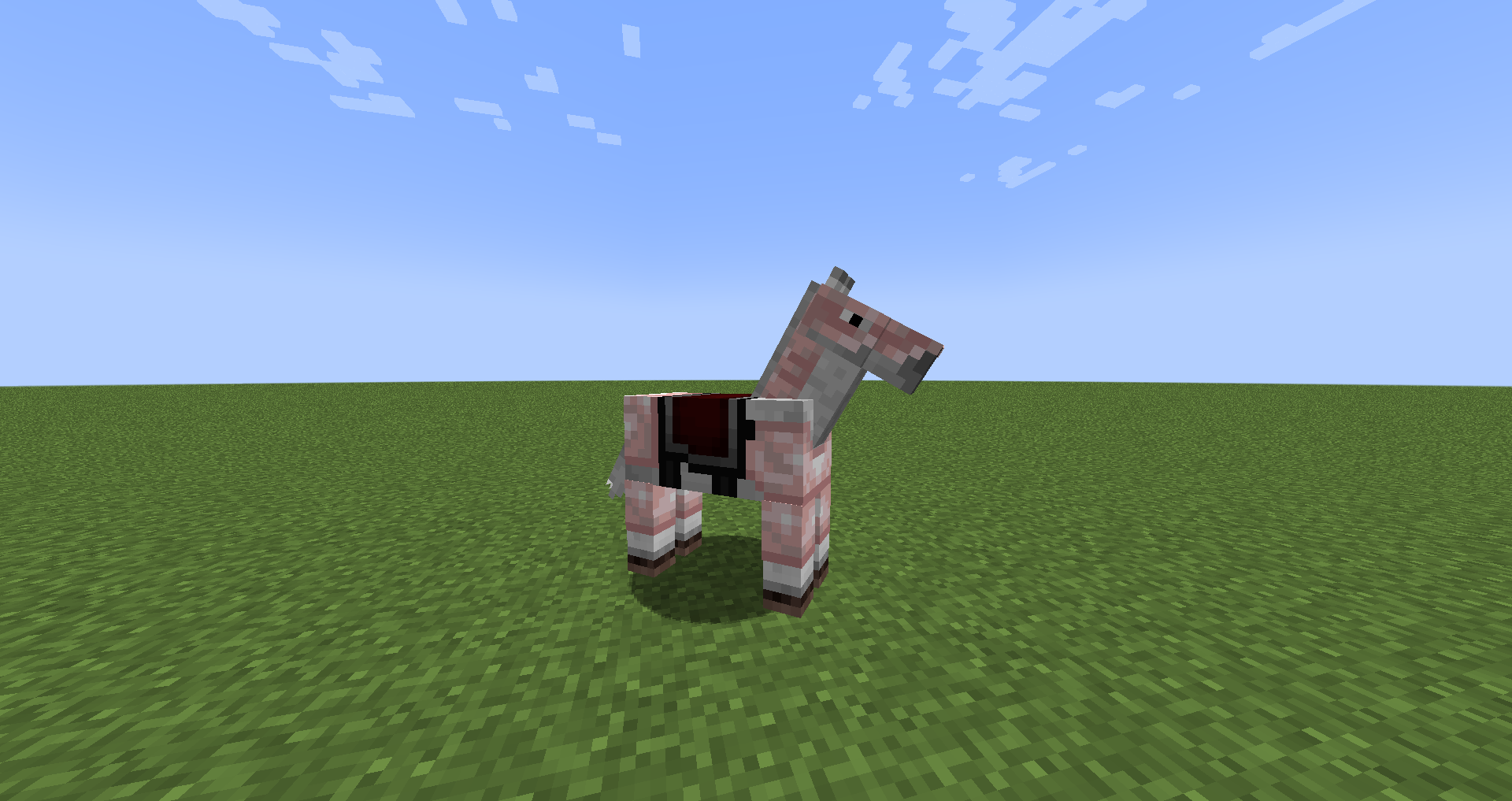 Rose Gold Horse Armor