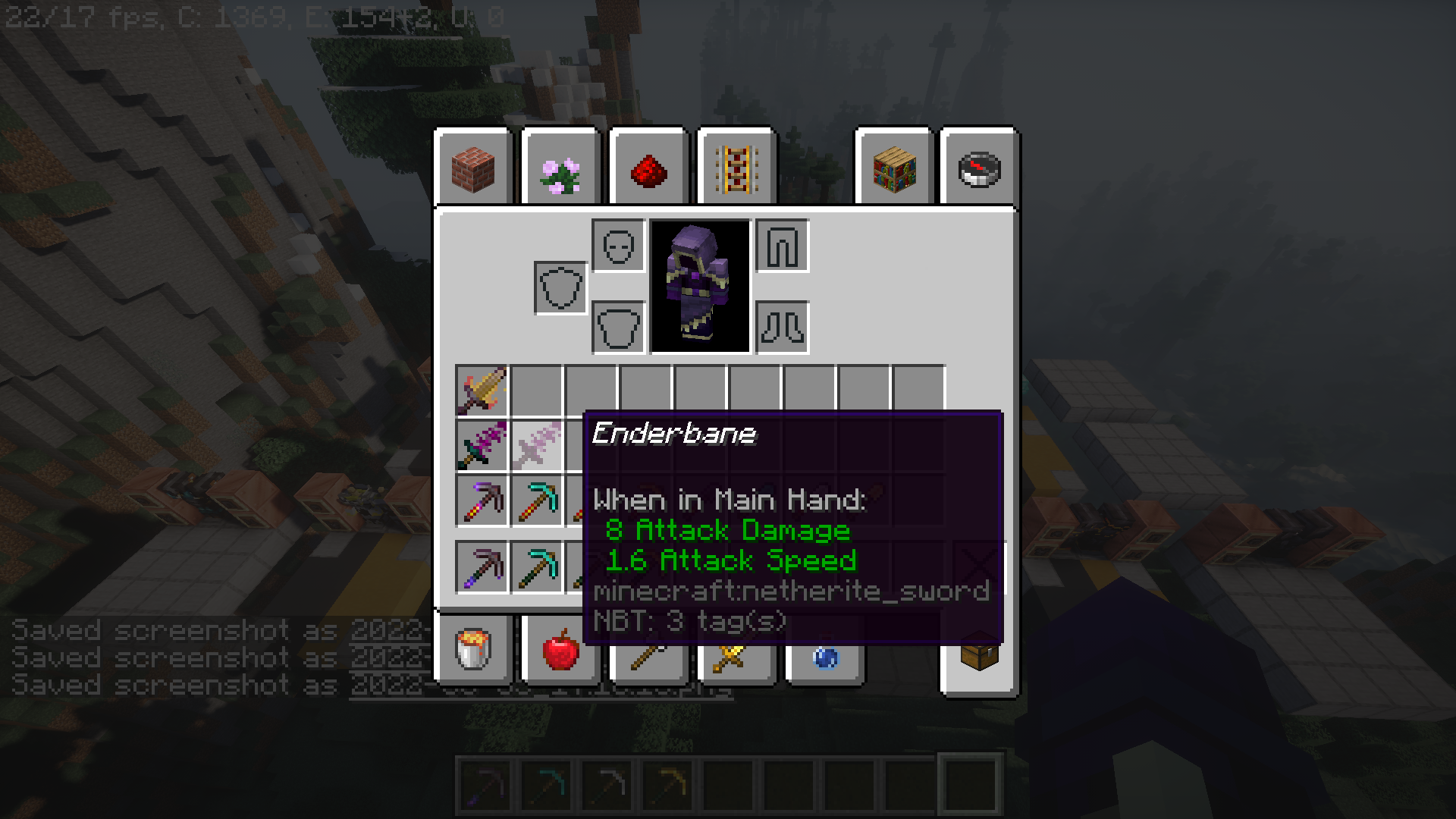 "Enderbane" Endermen Farm Sword