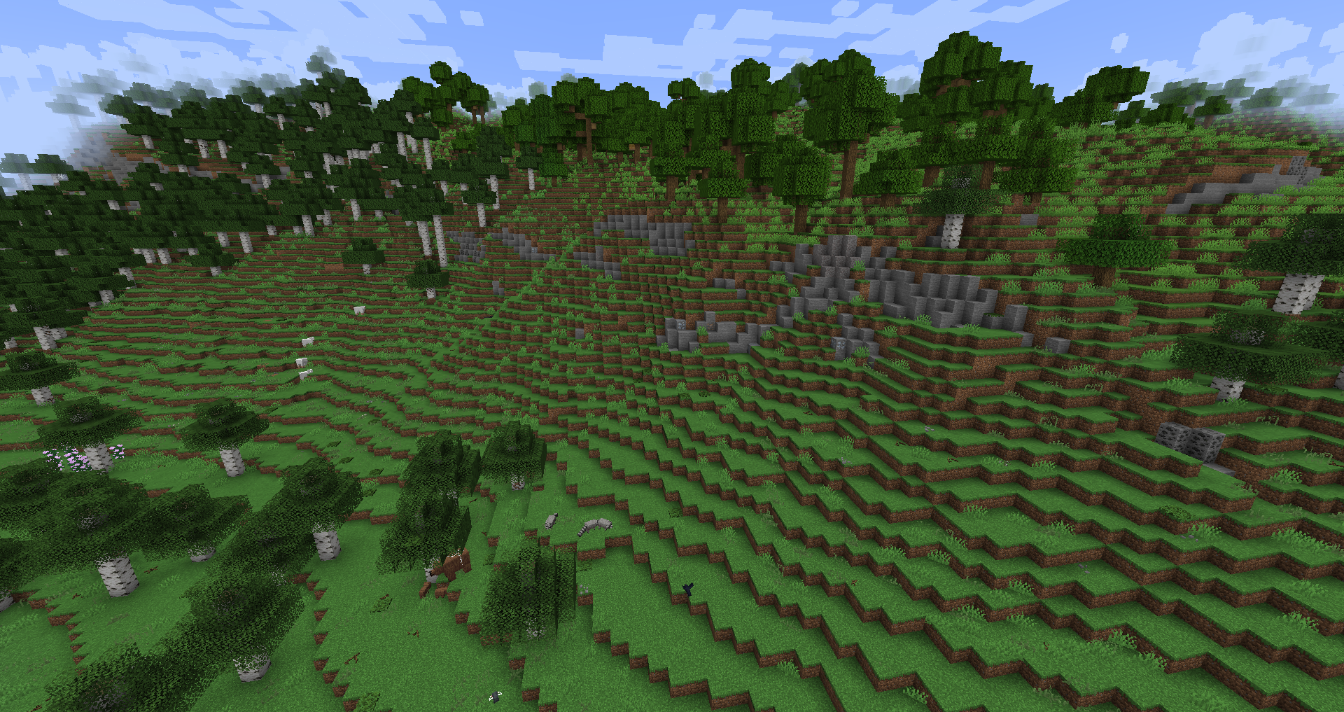 Terraforged Mountains