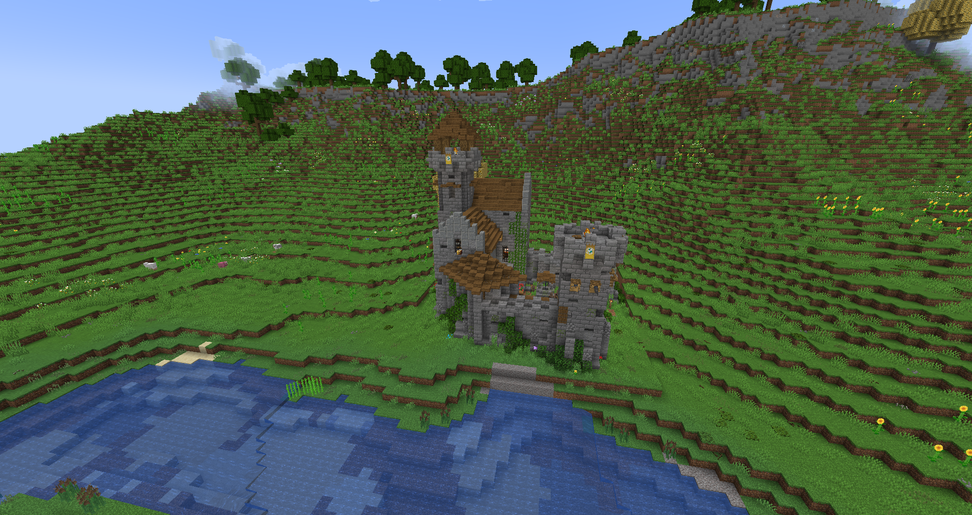 Valhelsia Structures intact castle