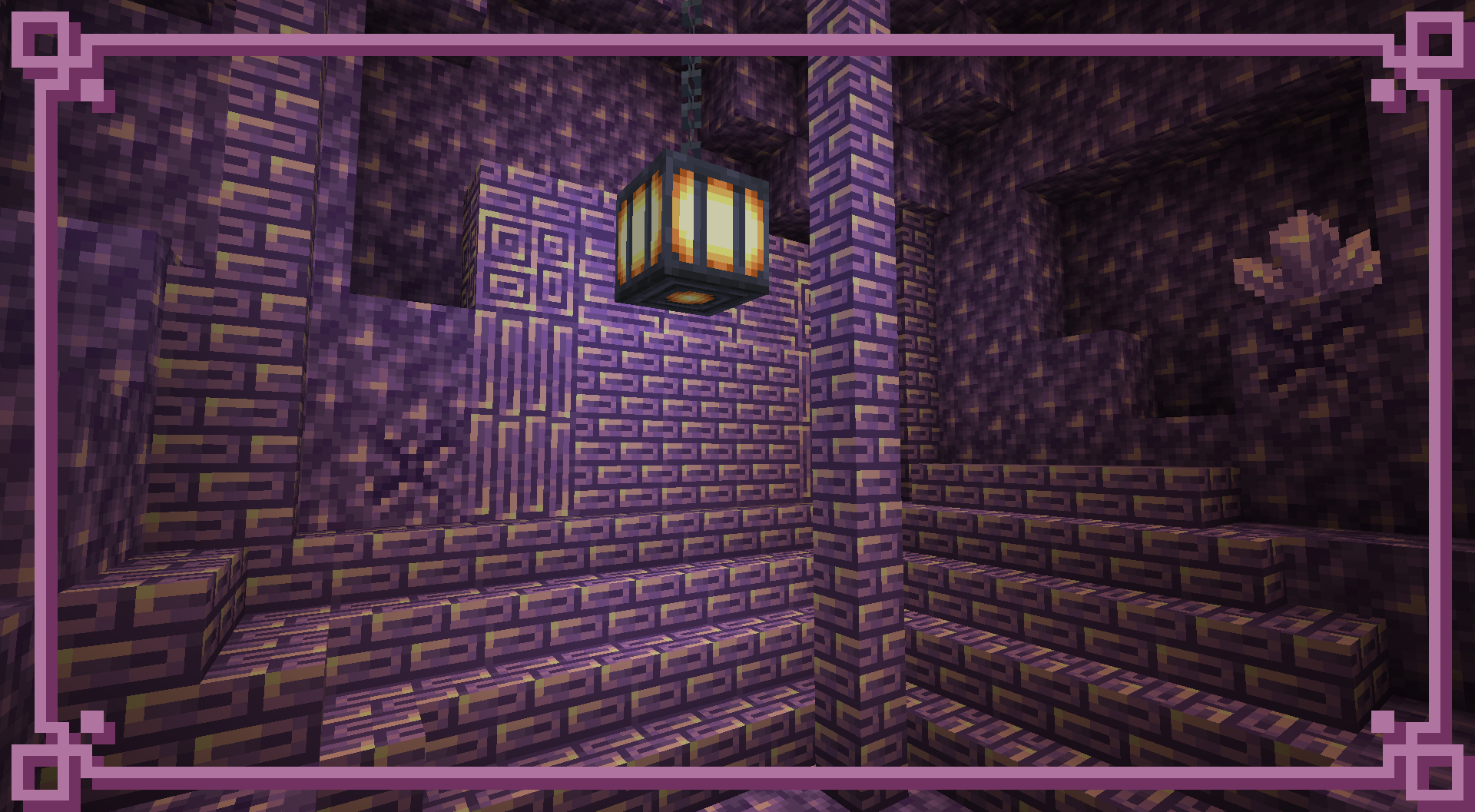 Shine up an Amethyst Geode with Amethyst Bricks, Pillars, and Chiseled Amethyst!