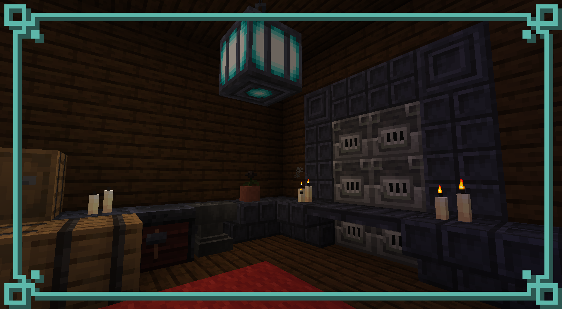 Add some mood to your smeltery by smelting or blasting some Iron Blocks into Cast Iron!