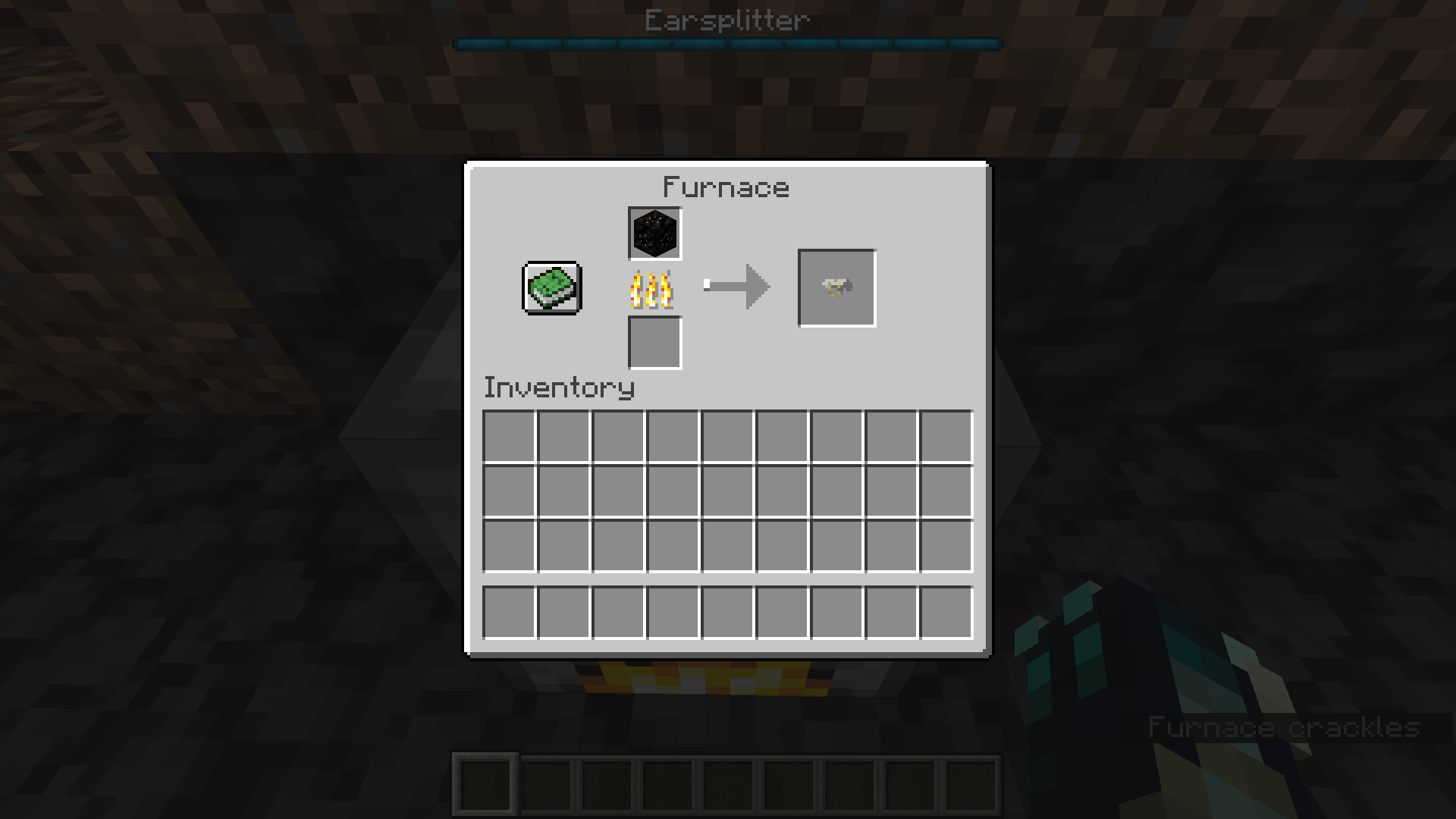 A furnace with crudestone on top fuel on the bottom and the output is the crude scrap
