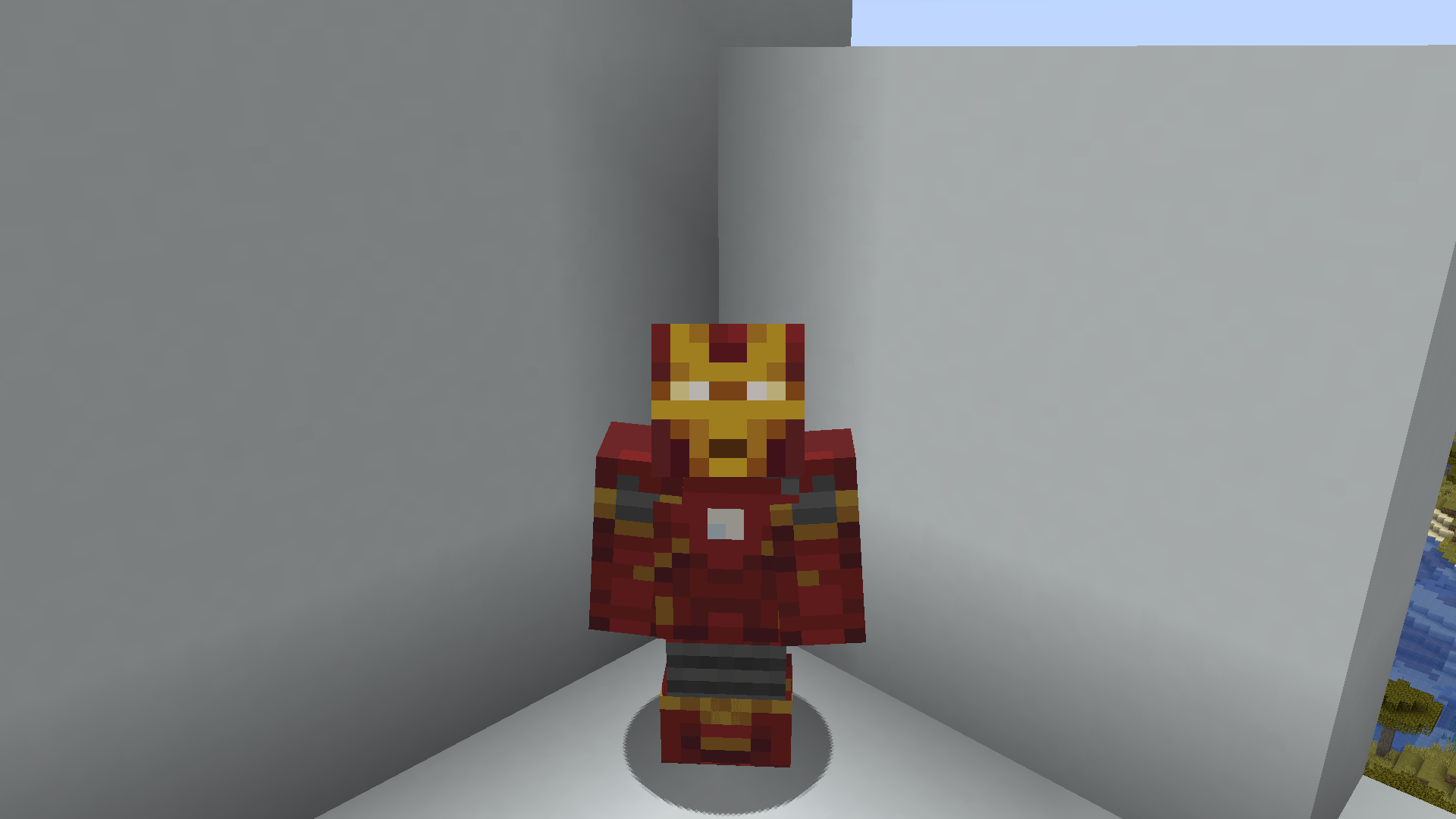 Iron man suit in game