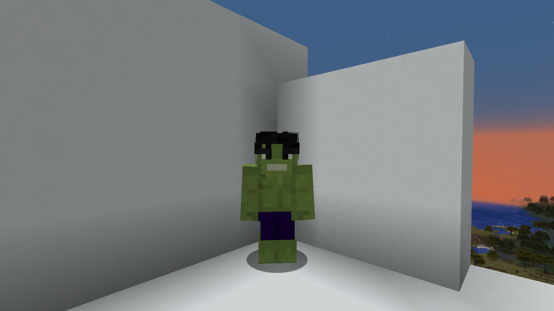 Hulks suit in game