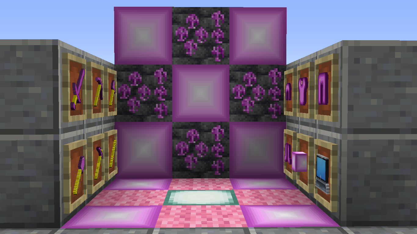 Pink Crystal Ore & Block