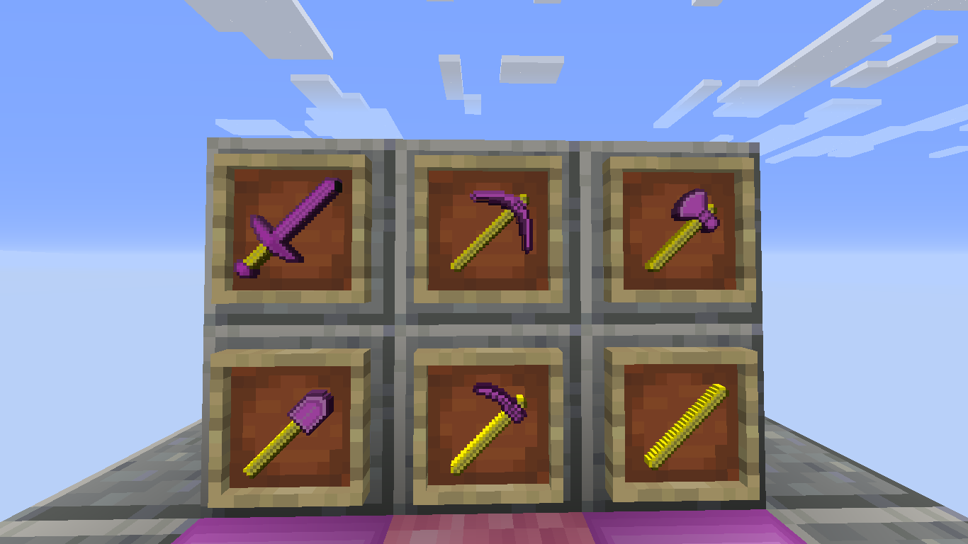 Pink Crystal Tools