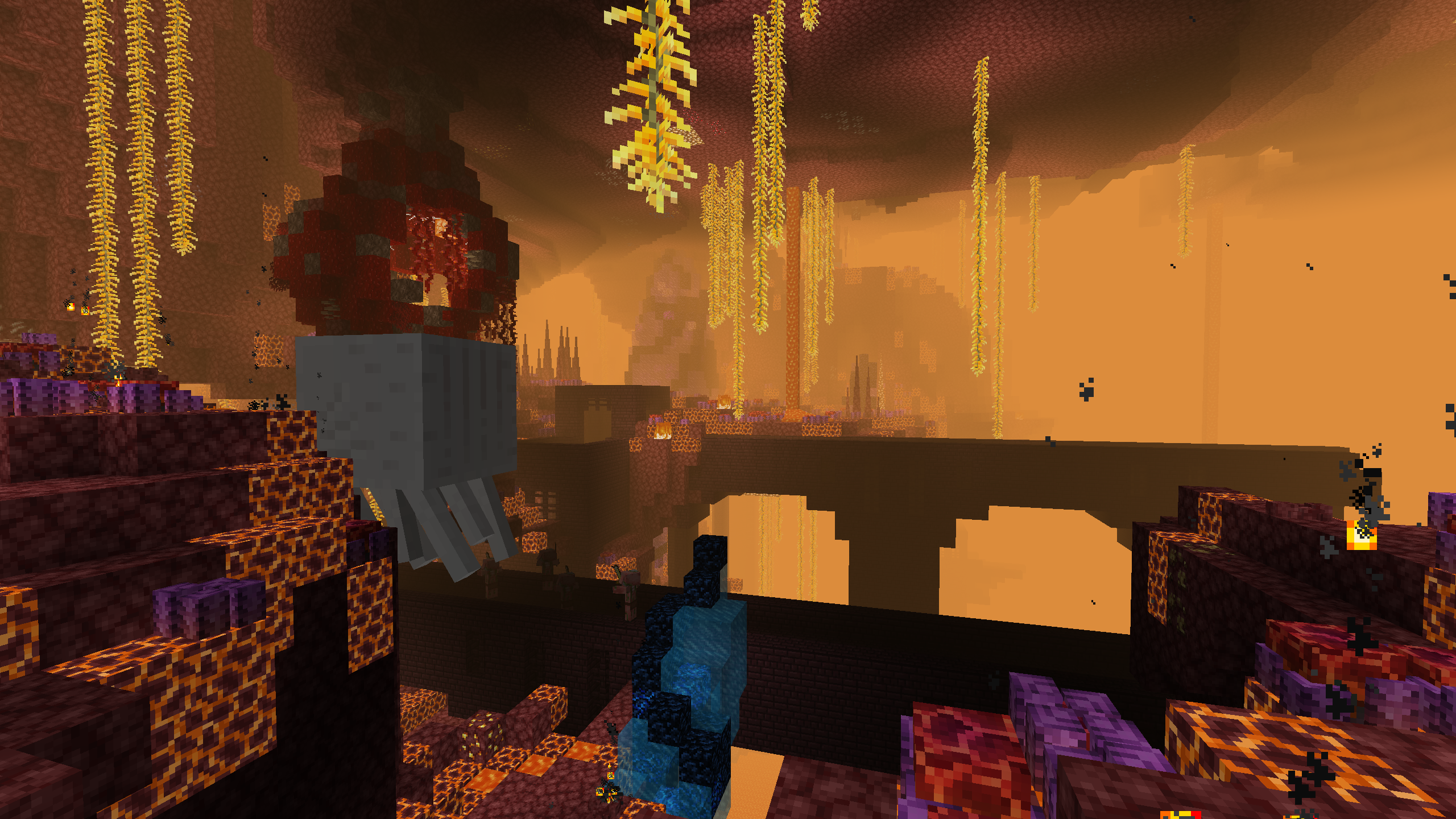 Thanks to the BetterNether mod the dimension is now deadlier than ever.
