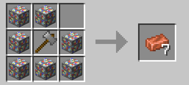 Shapeless (materials can go anywhere in the crafting table)